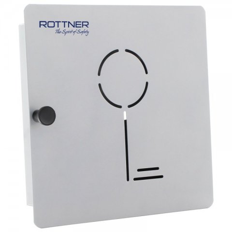Rottner Key Collect 10 skříňka na klíče stříbrná